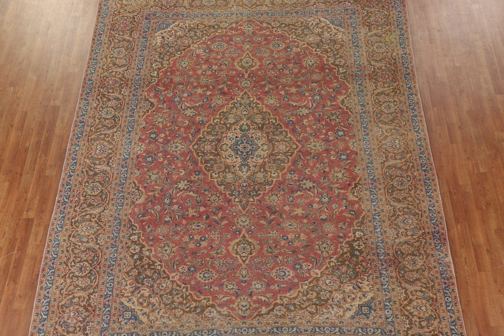 Traditional Kashan Persian Area Rug 9x12