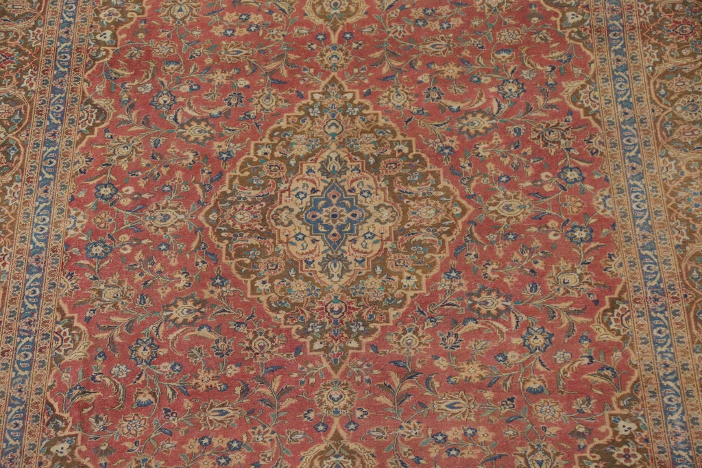 Traditional Kashan Persian Area Rug 9x12