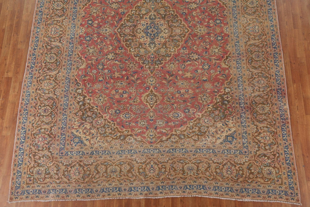 Traditional Kashan Persian Area Rug 9x12