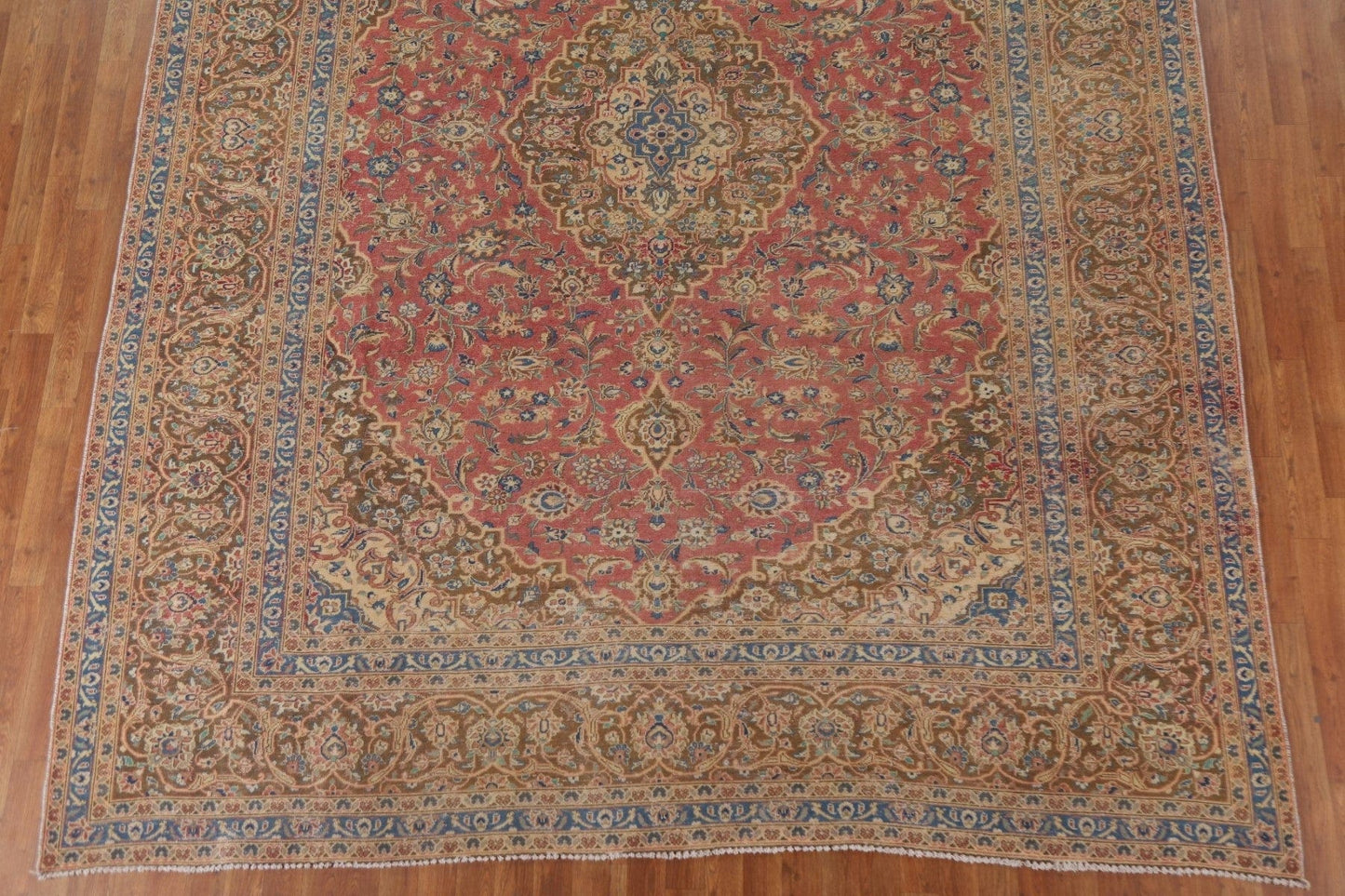 Traditional Kashan Persian Area Rug 9x12