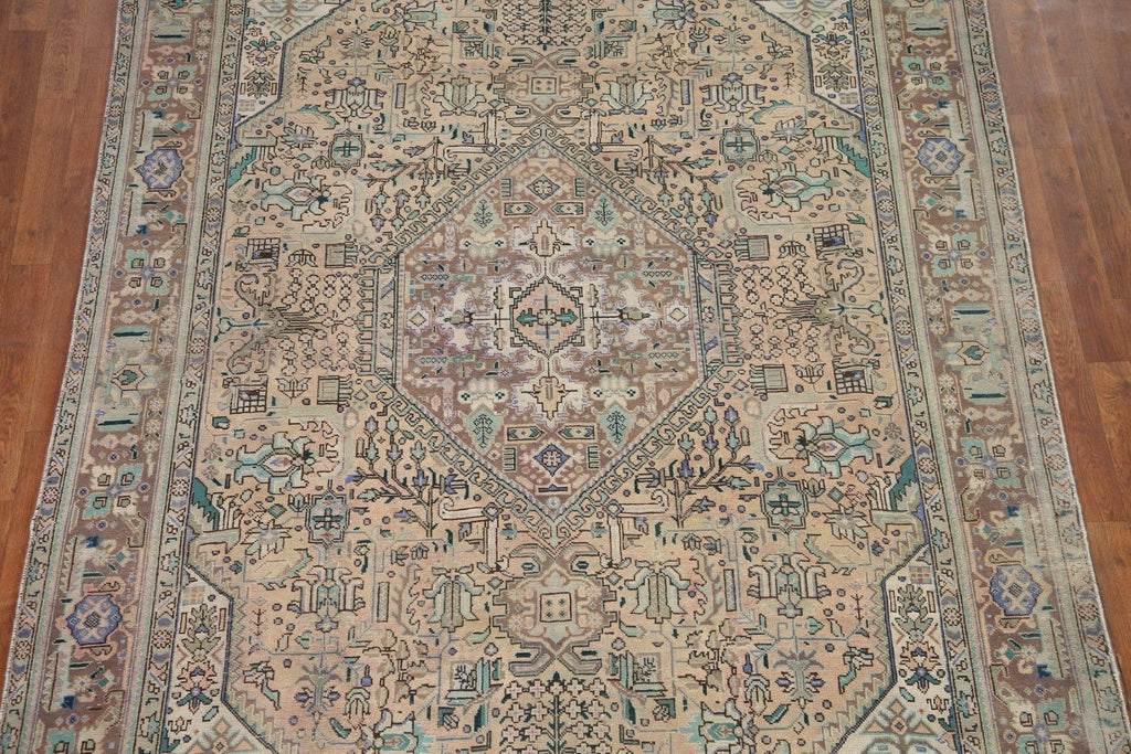 Geometric Tabriz Persian Area Rug 6x10