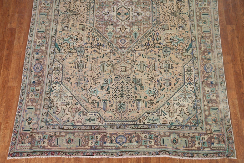 Geometric Tabriz Persian Area Rug 6x10