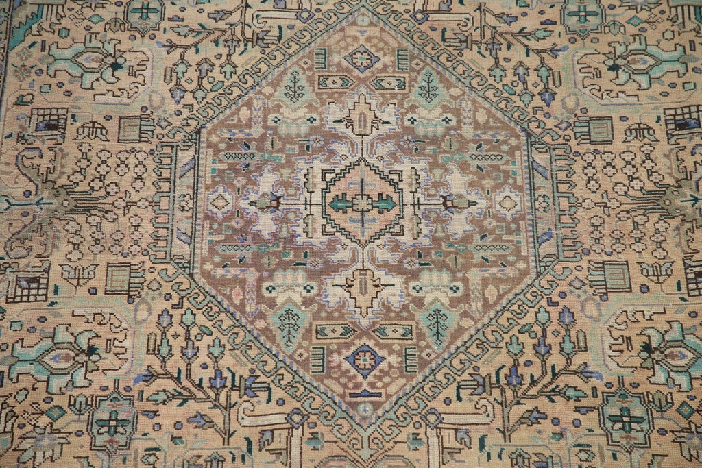 Geometric Tabriz Persian Area Rug 6x10