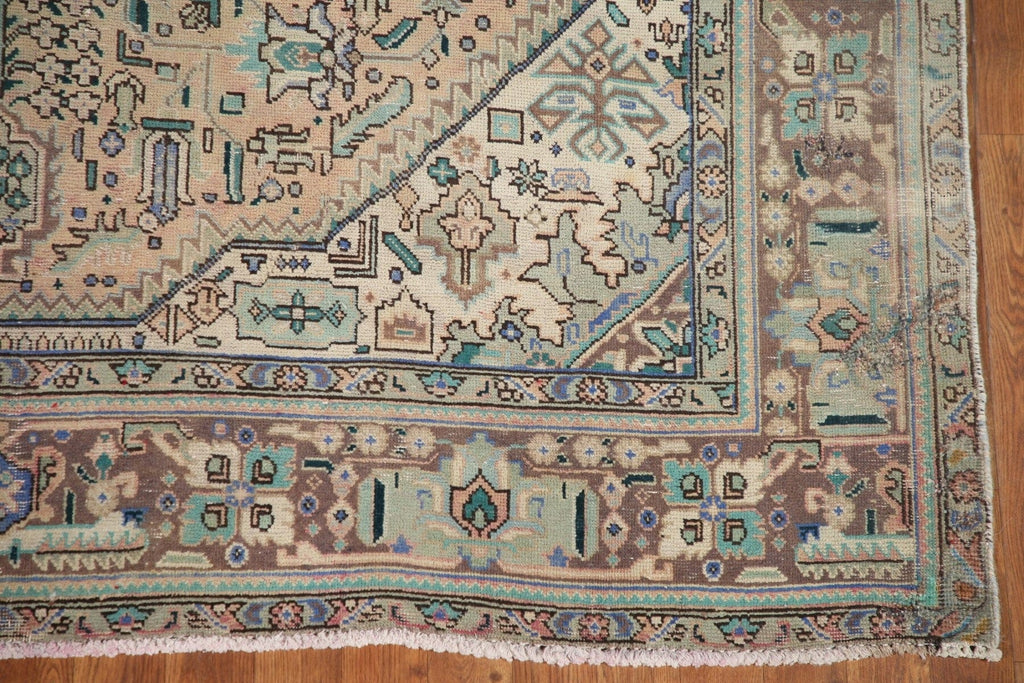 Geometric Tabriz Persian Area Rug 6x10