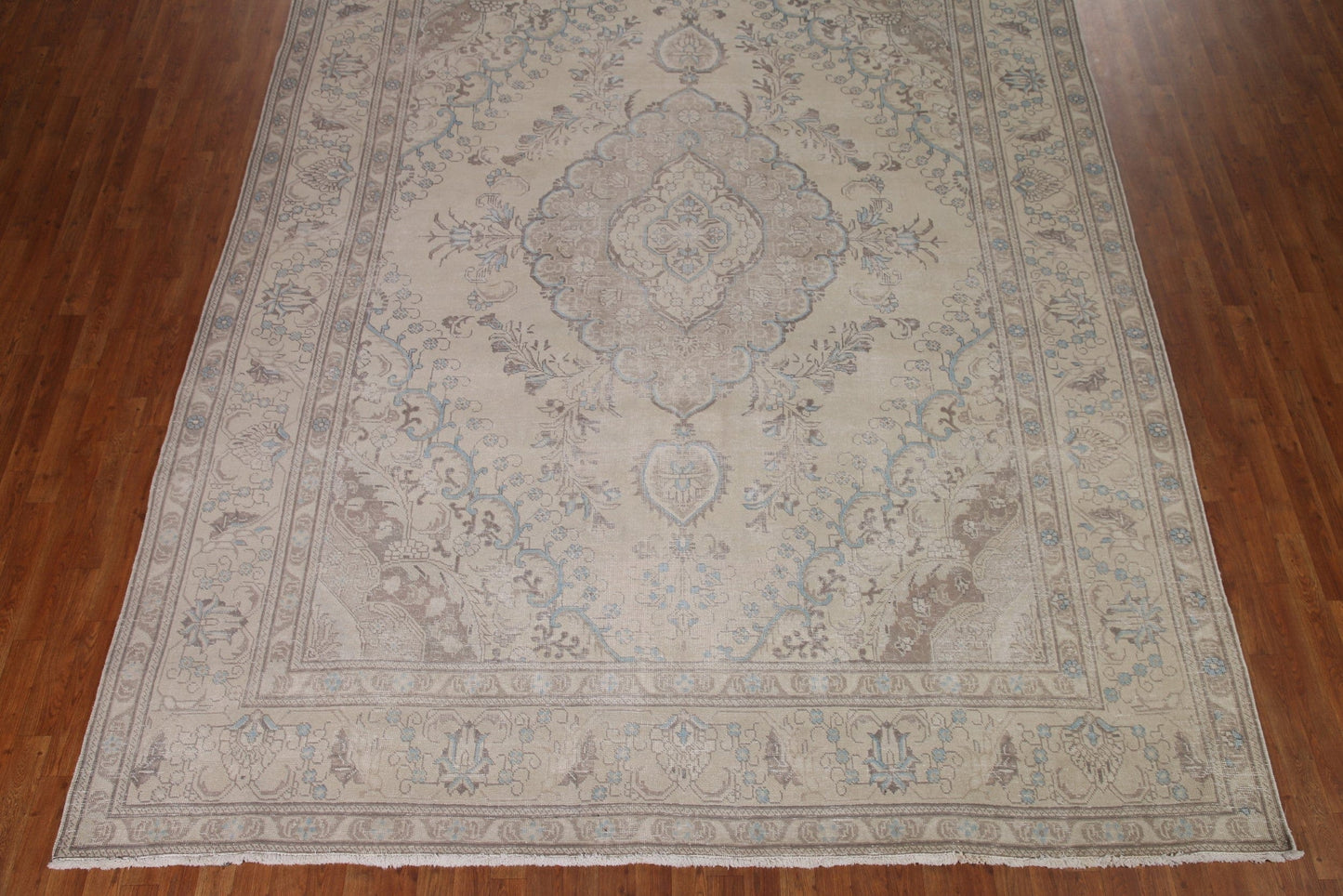 Distressed Tabriz Persian Area Rug 10x12