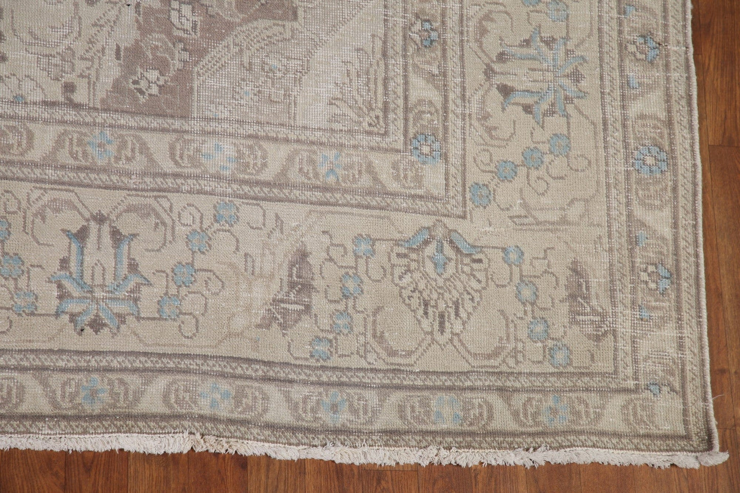 Distressed Tabriz Persian Area Rug 10x12