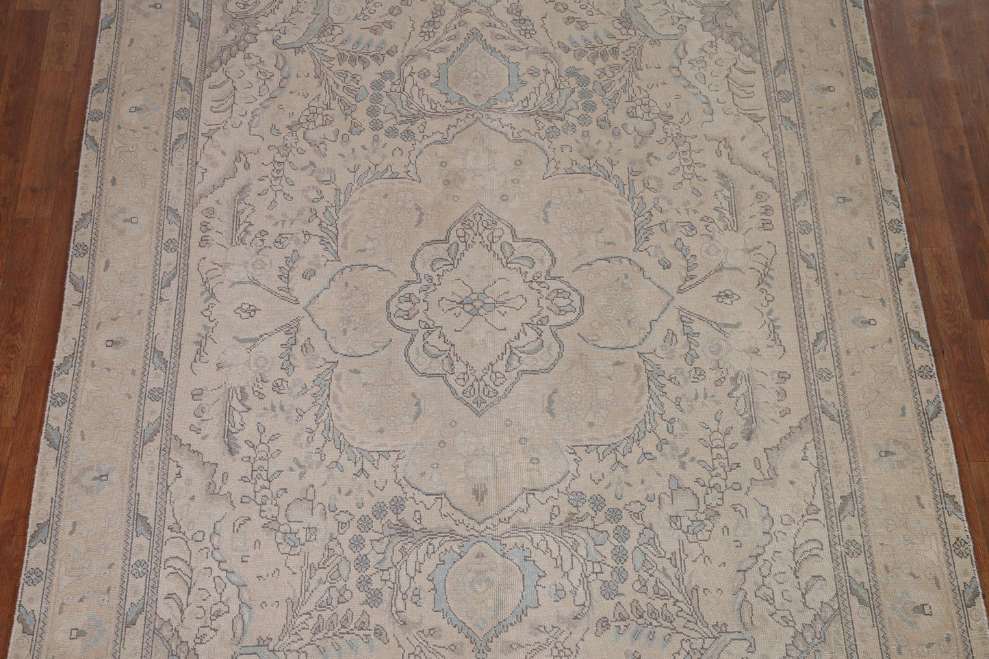 Distressed Tabriz Persian Area Rug 6x10