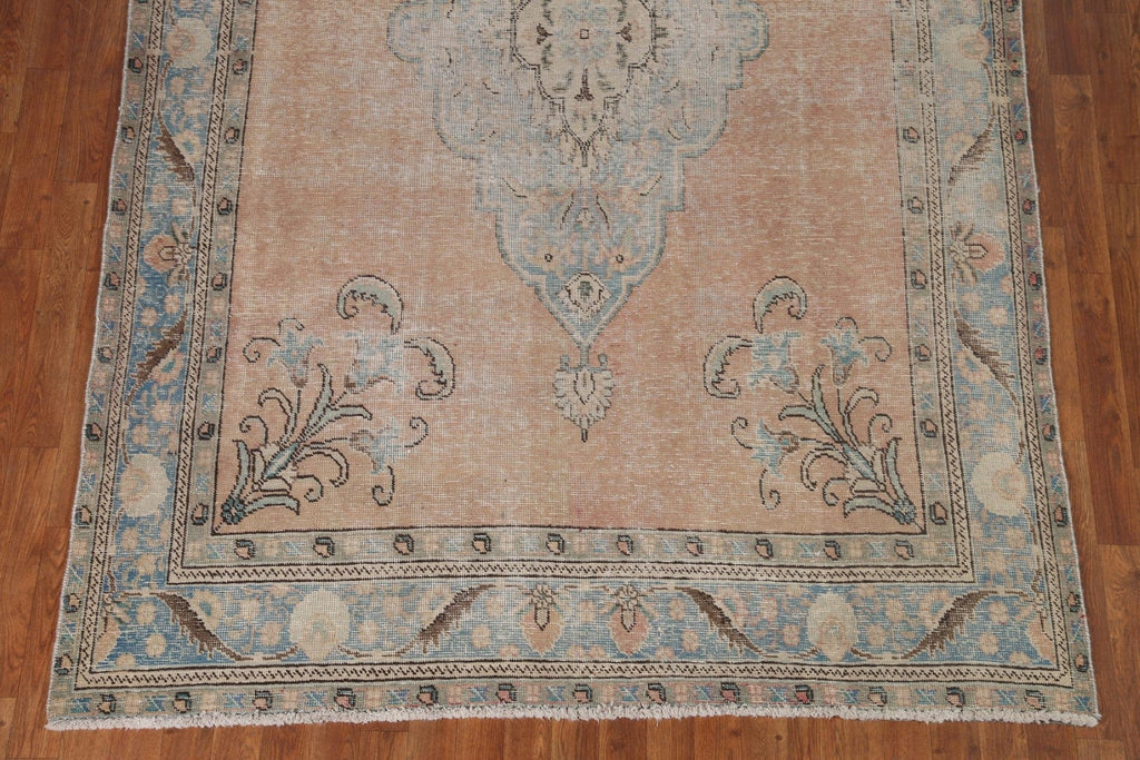 Antique Tabriz Persian Area Rug 6x9