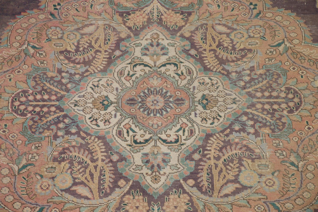 Geometric Tabriz Persian Area Rug 7x9