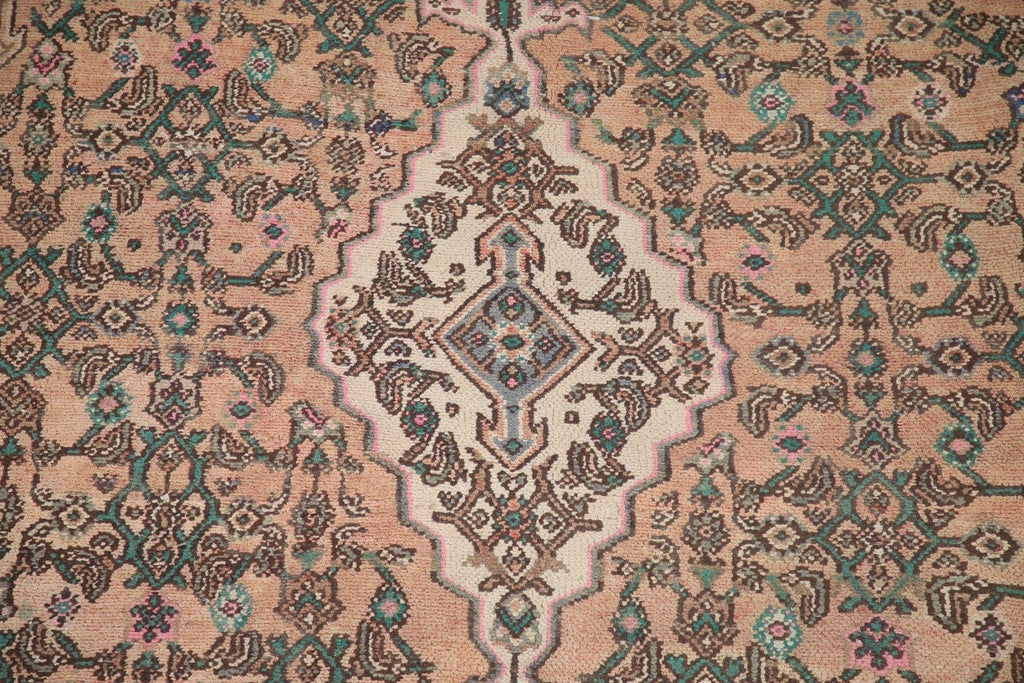 Geometric Hamedan Persian Area Rug 7x10