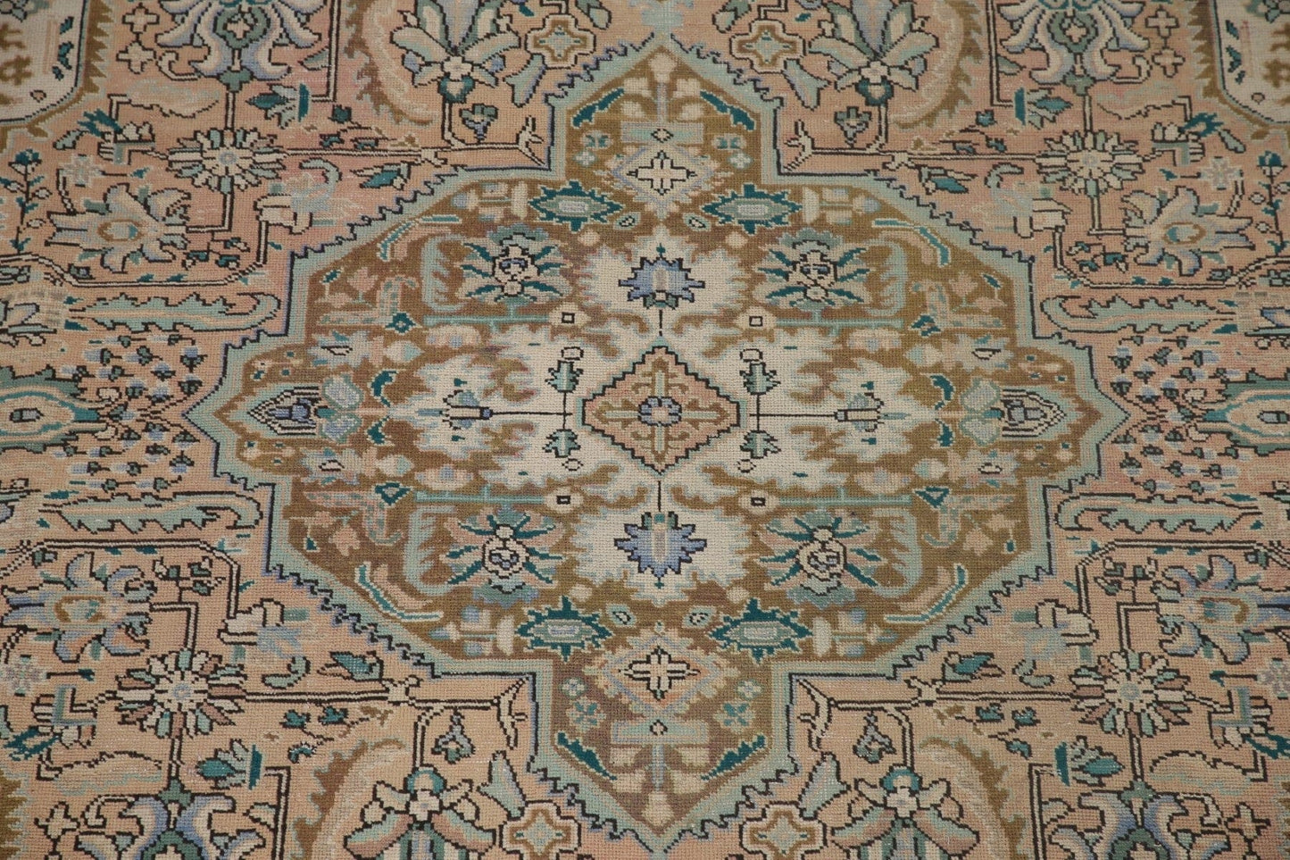 Geometric Tabriz Persian Area Rug 8x11