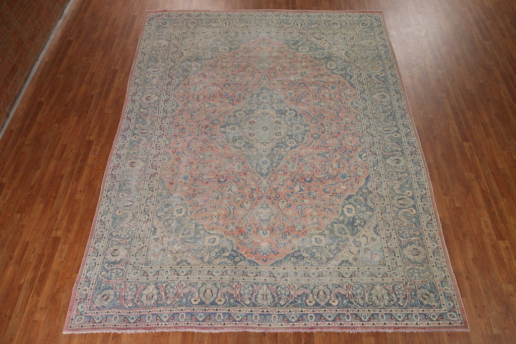 Traditional Mashad Persian Area Rug 10x12