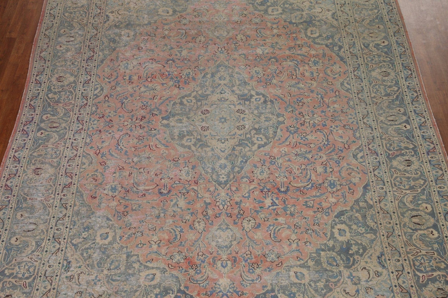 Traditional Mashad Persian Area Rug 10x12