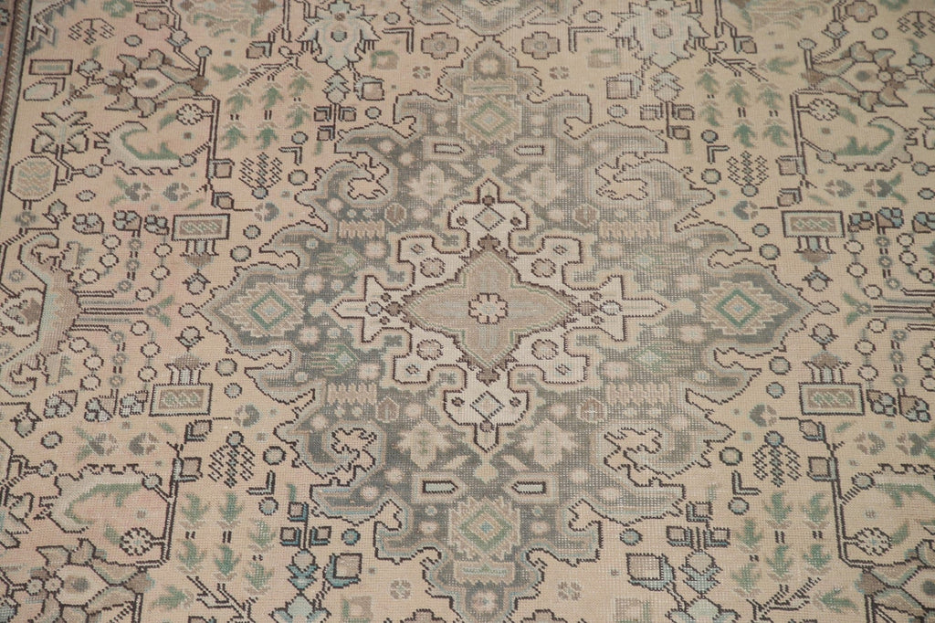 Geometric Tabriz Persian Area Rug 8x11