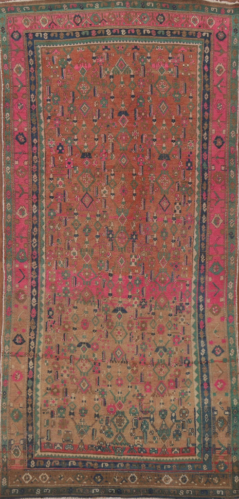 Vintage Tabriz Persian Area Rug 5x10