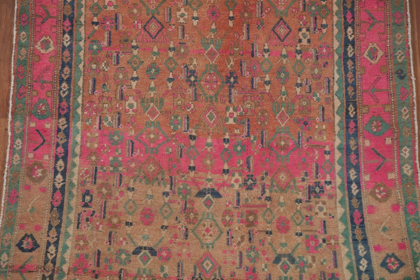 Vintage Tabriz Persian Area Rug 5x10