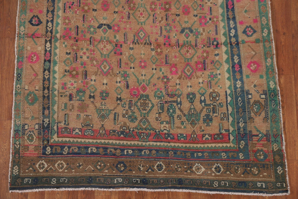 Vintage Tabriz Persian Area Rug 5x10