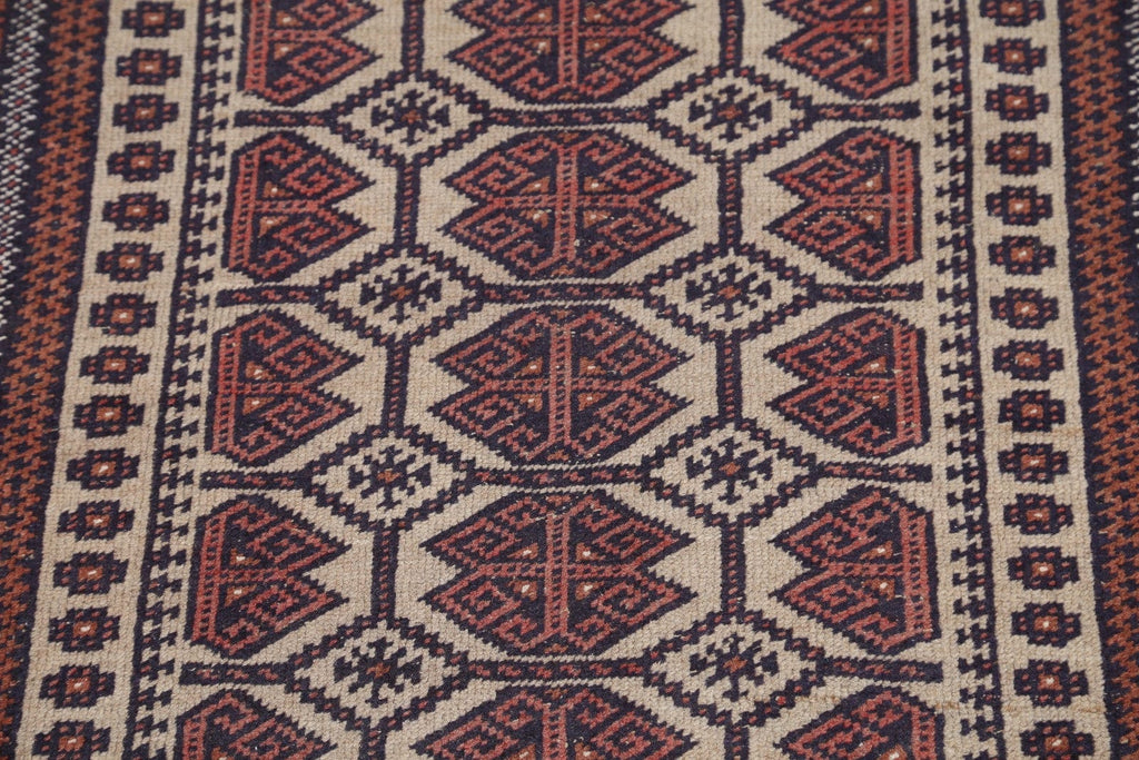 3x6 Balouch Oriental Rug Runner