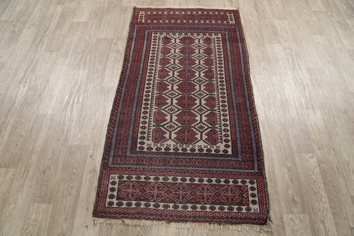 3x6 Balouch Oriental Rug Runner