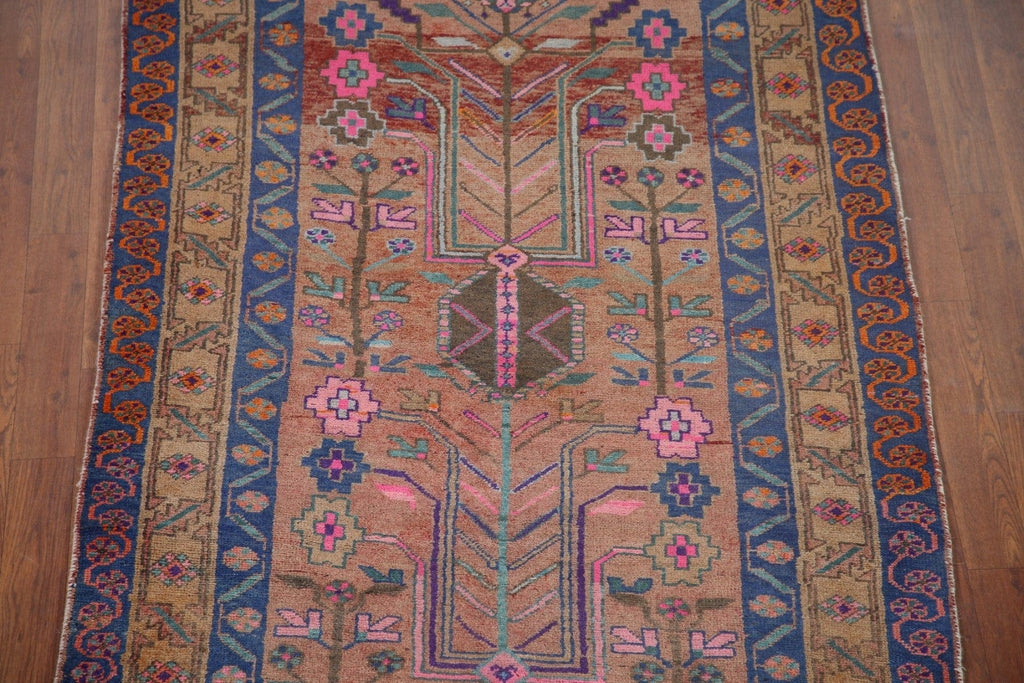 Geometric Ardebil Persian Runner Rug 4x13