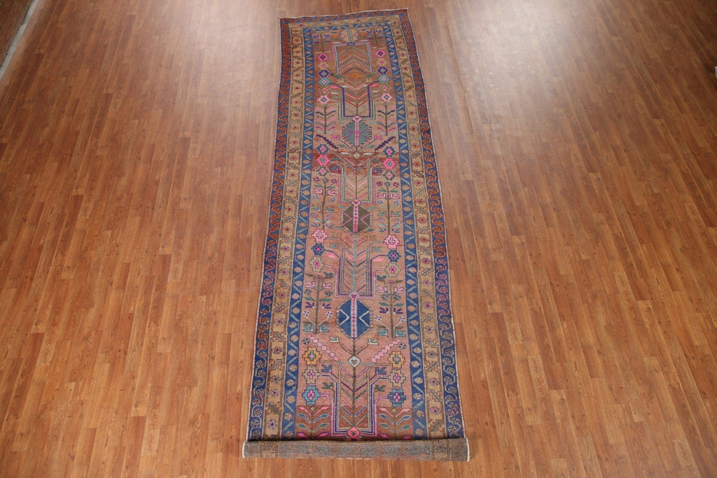 Geometric Ardebil Persian Runner Rug 4x13