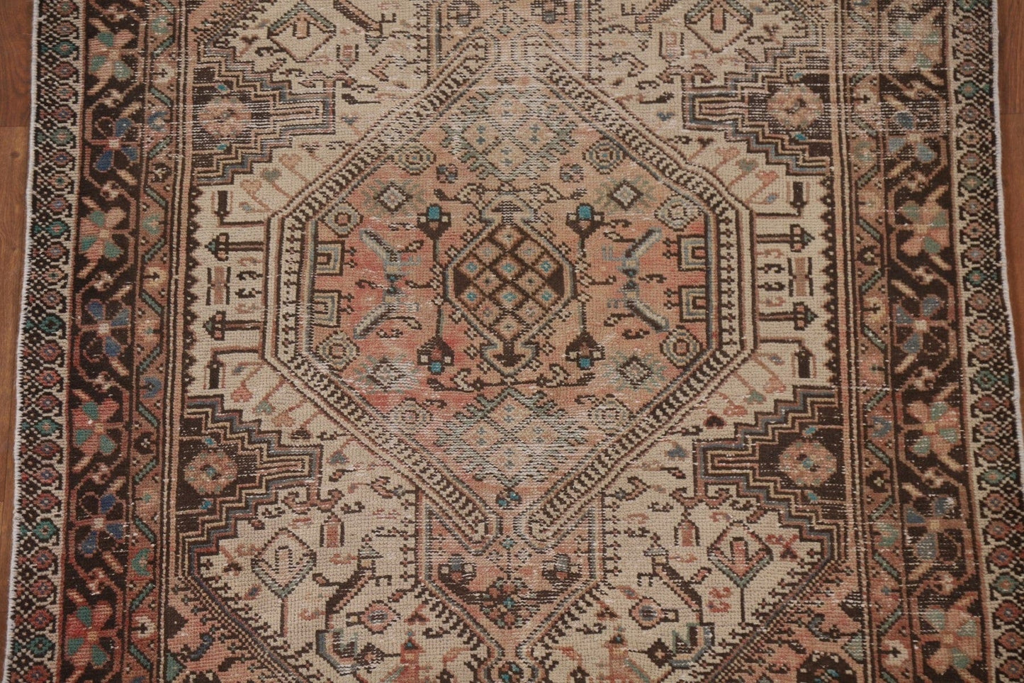 Antique Hamedan Persian Area Rug 4x8