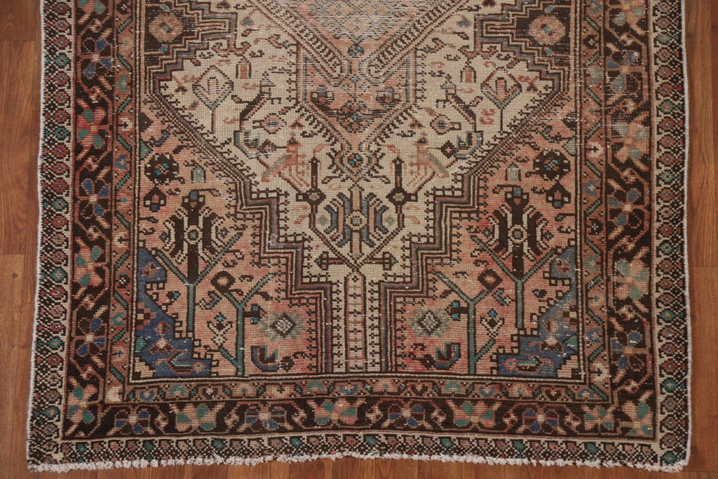 Antique Hamedan Persian Area Rug 4x8