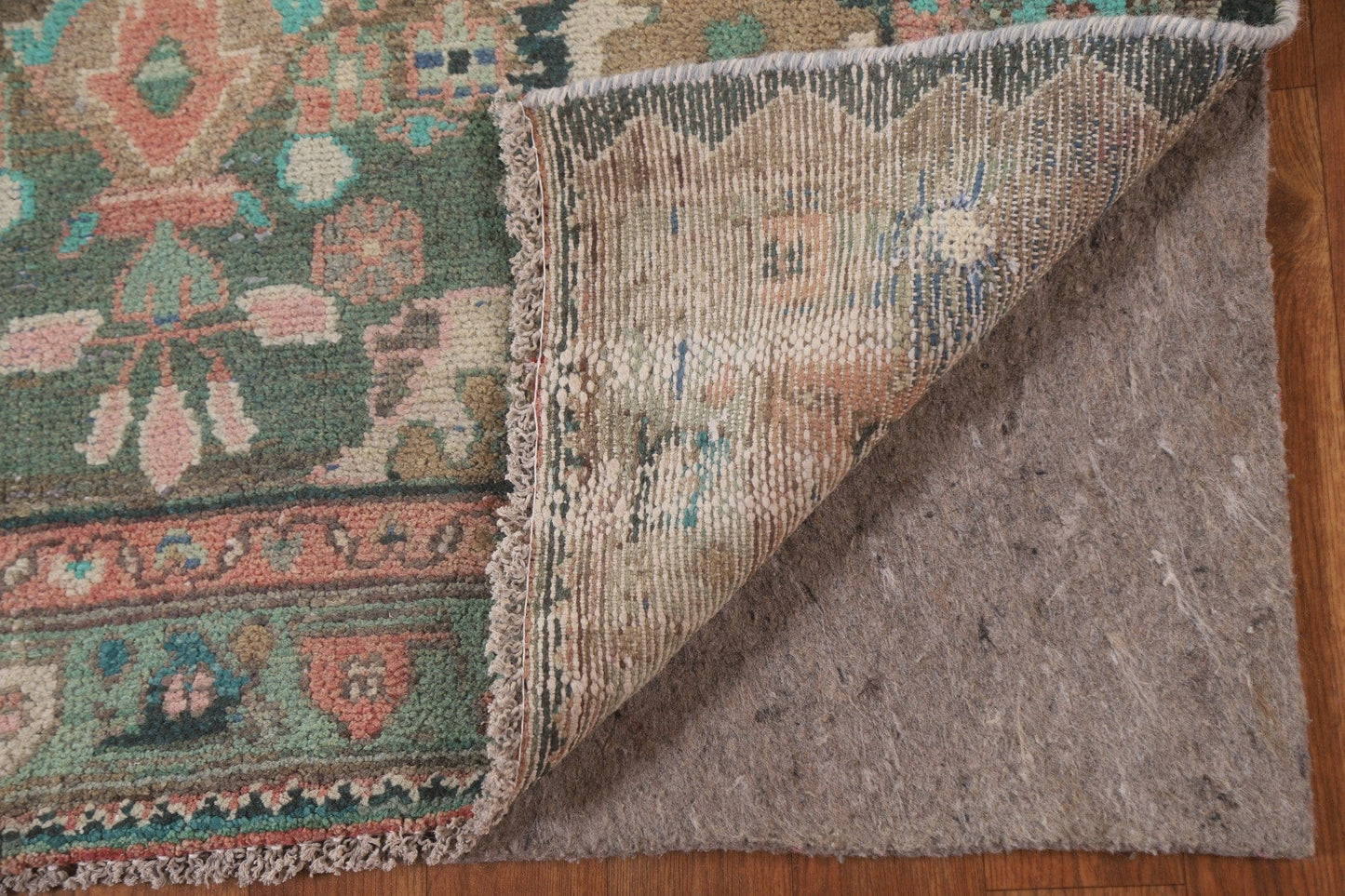 Brown Mahal Persian Runner Rug 4x10