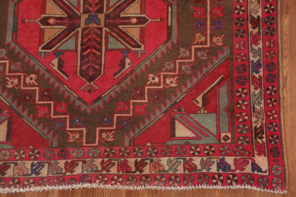 Vintage Meshkin Persian Area Rug 5x11