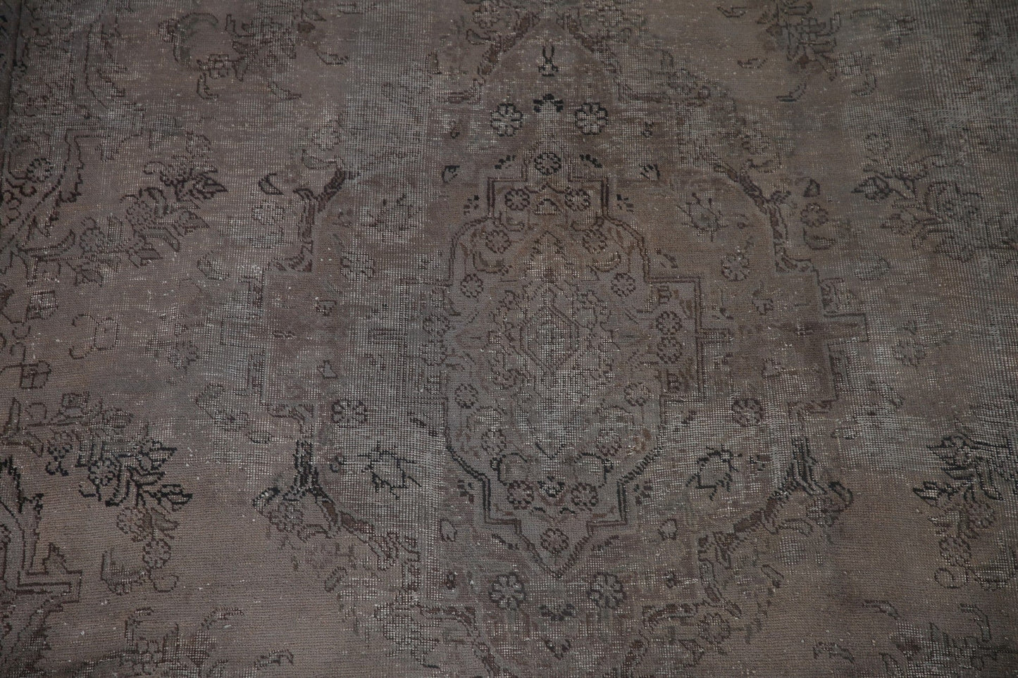 Distressed Over-Dyed Tabriz Persian Area Rug 8x11