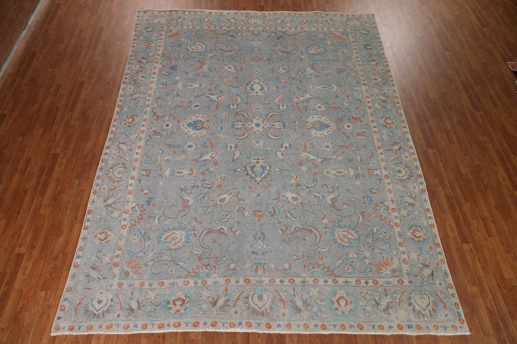 Vintage Tabriz Persian Area Rug 10x13