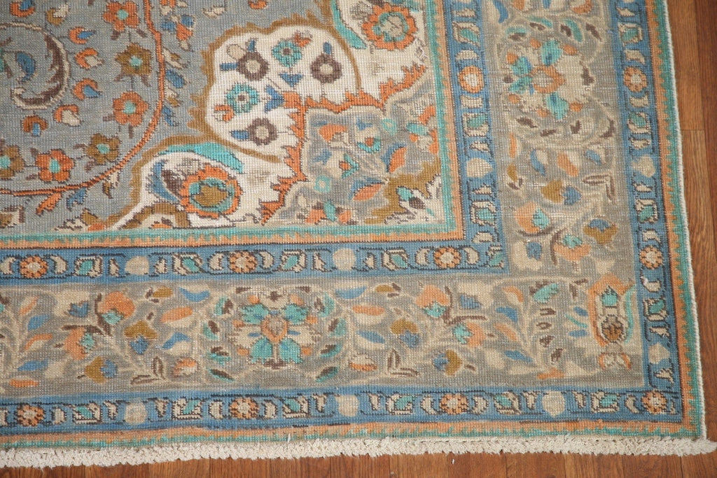 Hand-Knotted Wool Tabriz Persian Area Rug 7x10