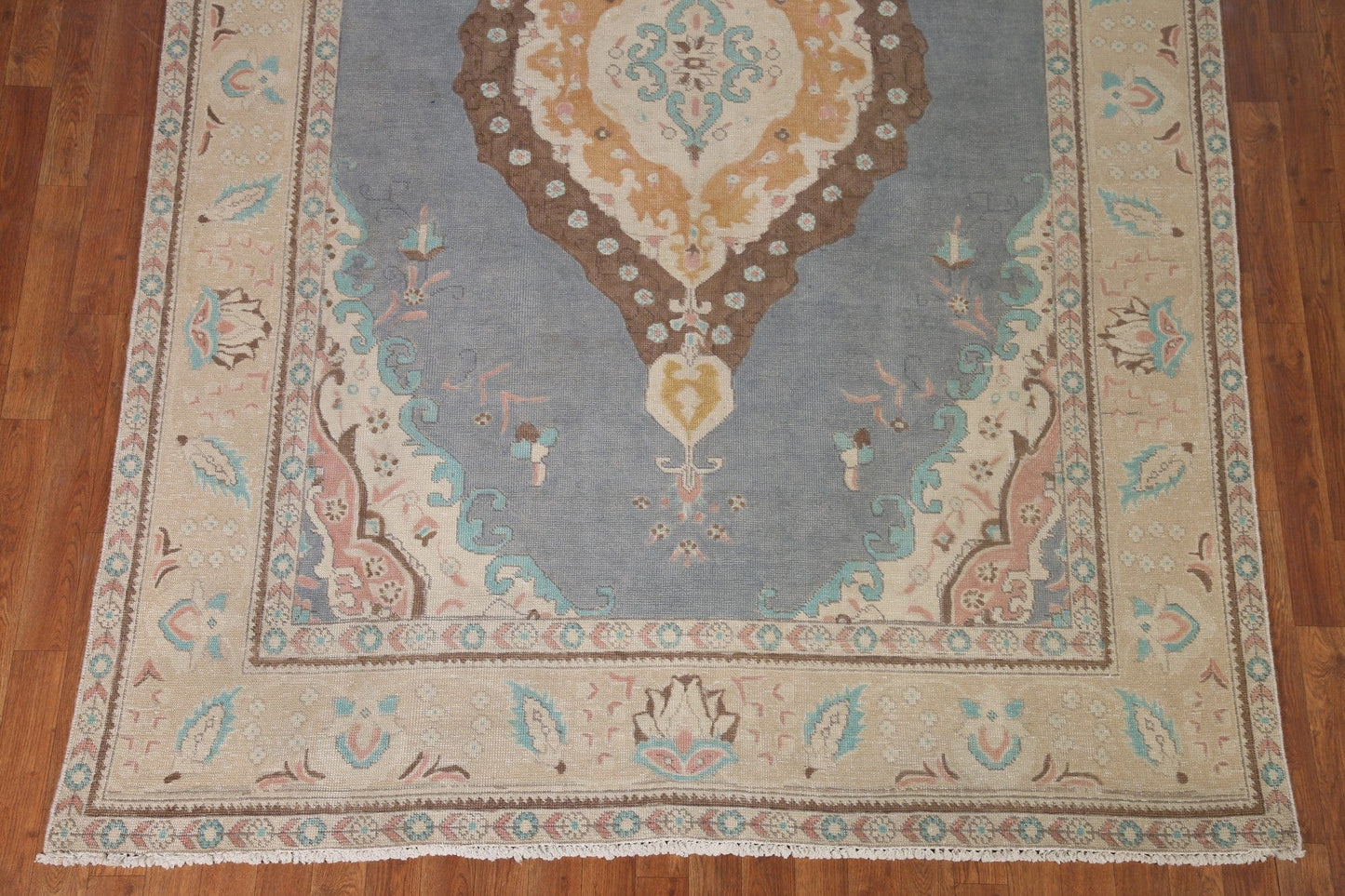 Geometric Tabriz Persian Area Rug 7x10