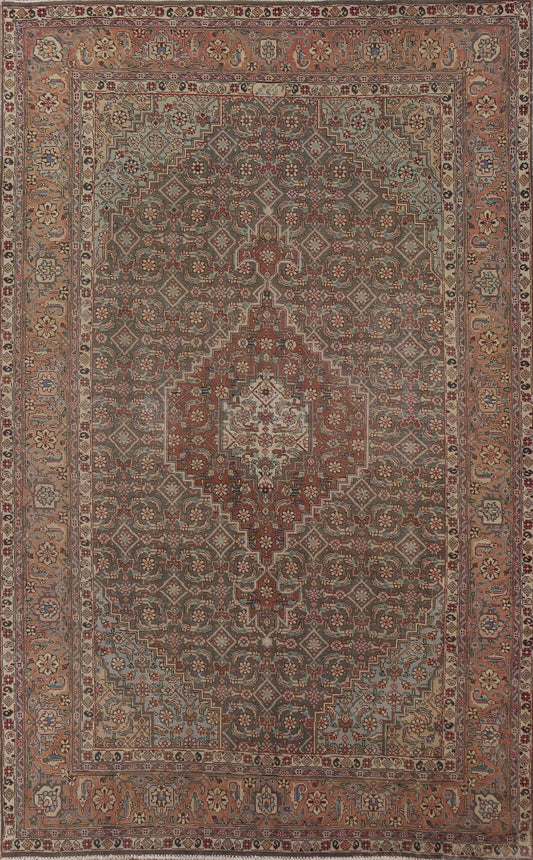 Geometric Tabriz Persian Area Rug 6x10