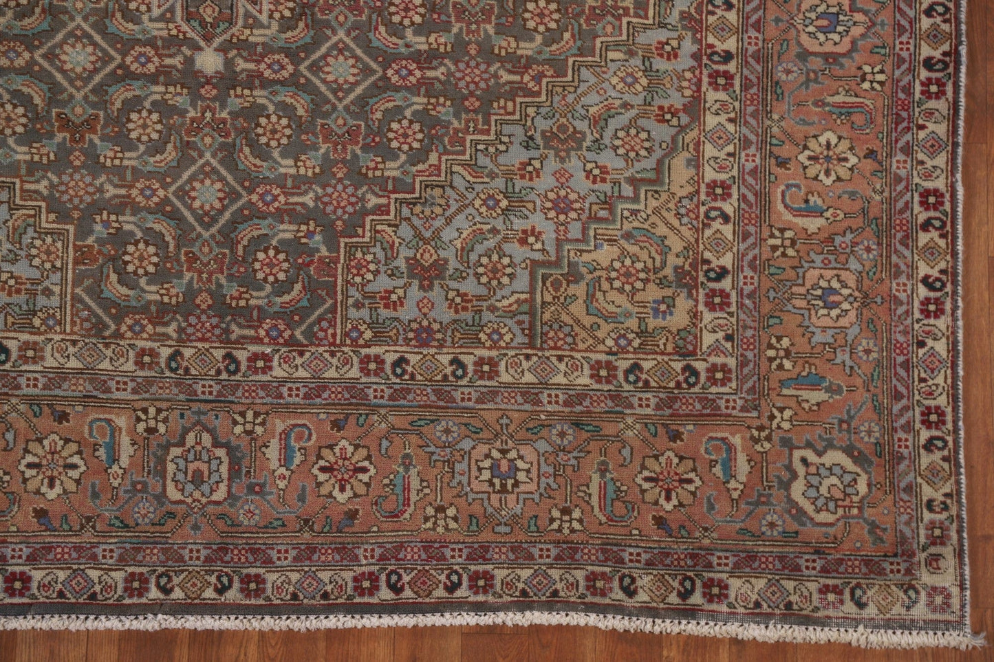 Geometric Tabriz Persian Area Rug 6x10