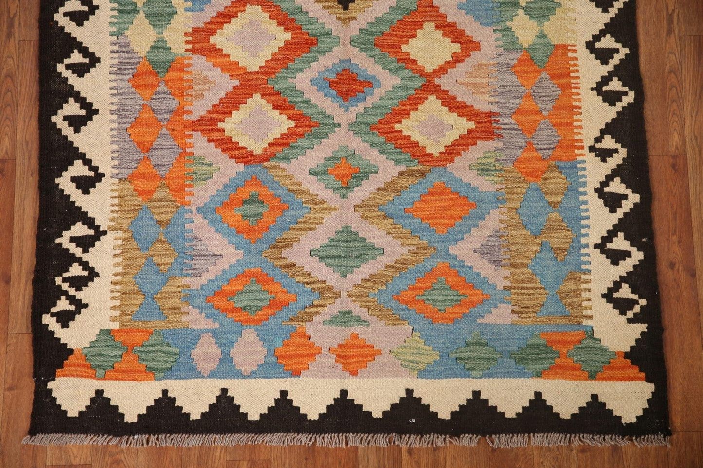 Geometric Kilim Oriental Area Rug 4x6