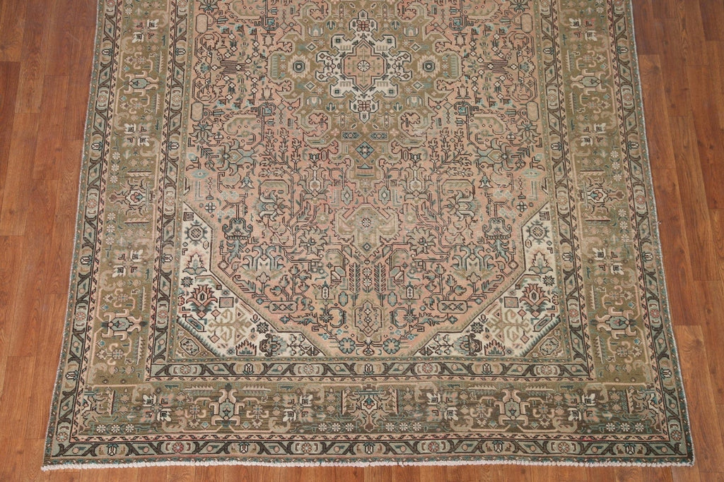 Geometric Tabriz Persian Area Rug 6x9