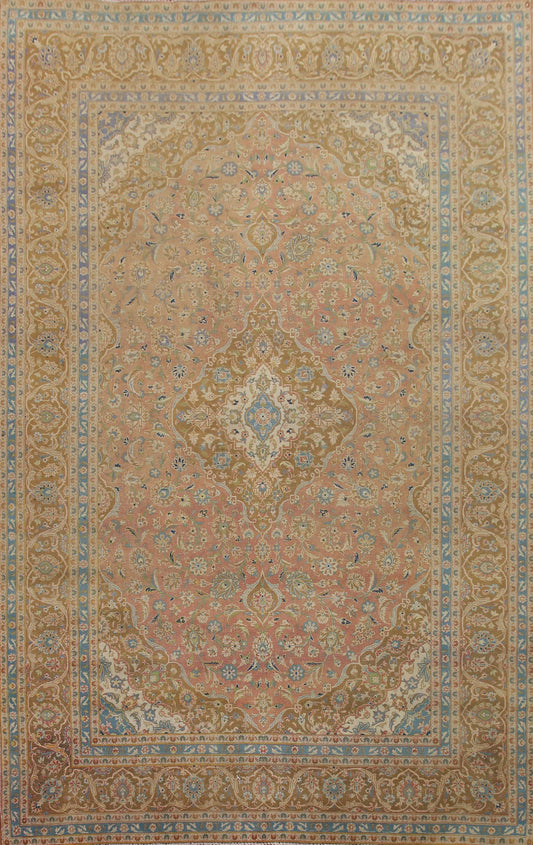 Traditional Kashan Persian Area Rug 10x13