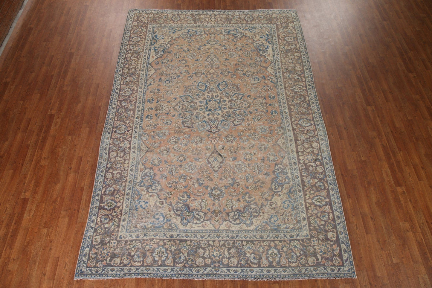 Distressed Najafabad Persian Area Rug 8x12