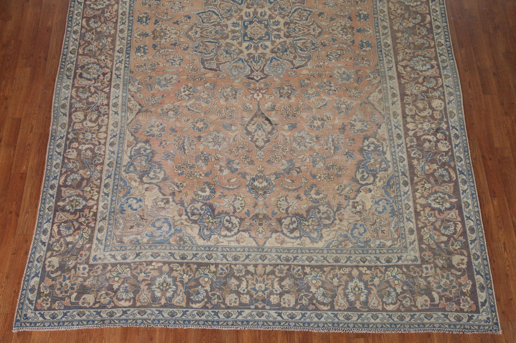 Distressed Najafabad Persian Area Rug 8x12