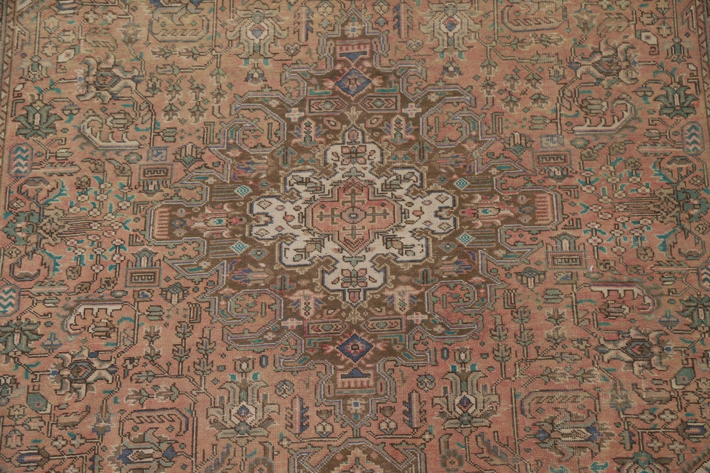 Geometric Tabriz Persian Area Rug 8x11