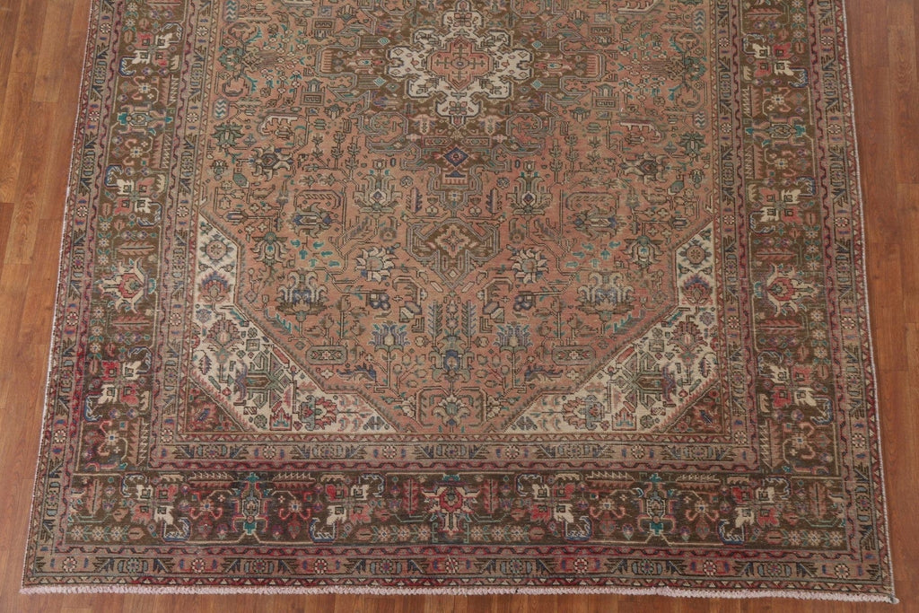 Geometric Tabriz Persian Area Rug 8x11