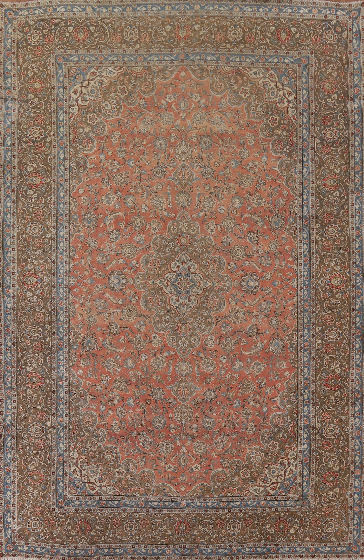 Traditional Kashan Persian Area Rug 10x13