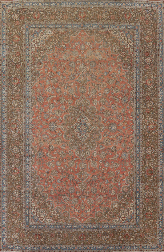 Traditional Kashan Persian Area Rug 10x13