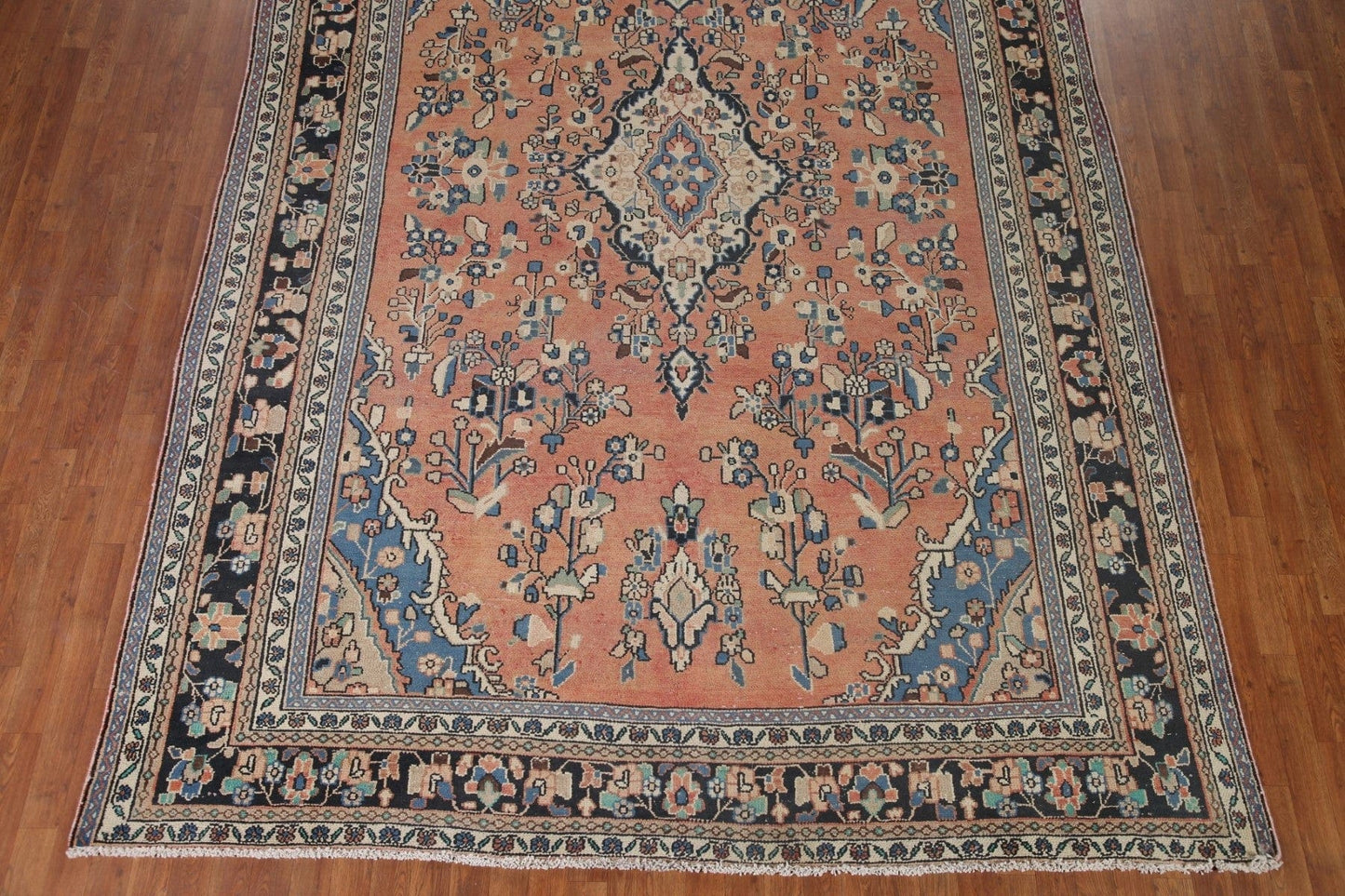 Vintage Hamedan Persian Area Rug 8x12