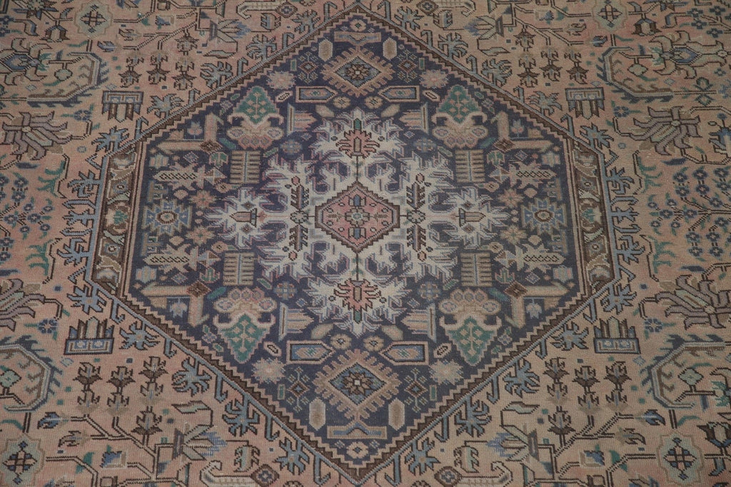 Geometric Tabriz Persian Area Rug 10x13