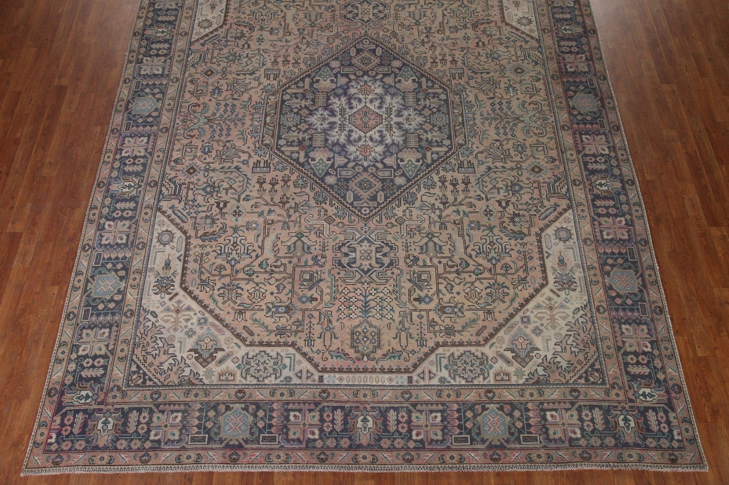 Geometric Tabriz Persian Area Rug 10x13