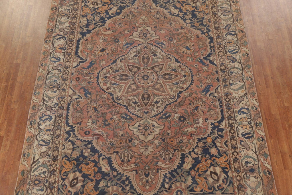 Vintage Bakhtiari Persian Area Rug 9x12