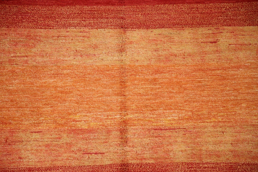 Striped Gabbeh Kashkoli Wool Area Rug 5x6