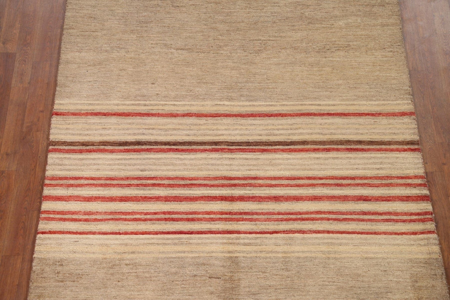 Striped Gabbeh Kashkoli Oriental Area Rug 6x8